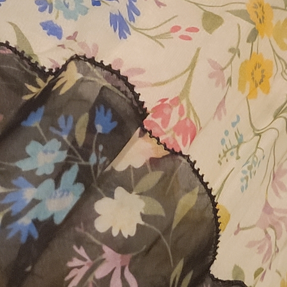 Anthropologie Love Sam floral spaghetti strap dress Small - Picture 8 of 9